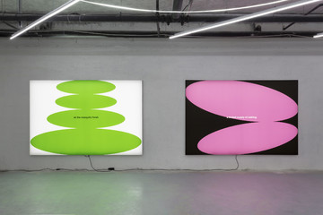 Installation views, Paris Internationale 2025 with Monster Chetwynd, Xanti Schawinsky, Raphaela Vogel, Nora Turato

Courtesy the artists & Galerie Gregor Staiger, Zurich/ Milan
Photography:  Sebastiano Pellion di Persano - © Paris Internationale