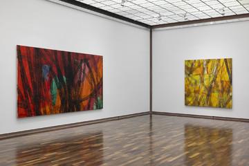 Xanti Schawinsky, Play life, Illusions– a Retrospective, 2025
 Exhibition view, Kunsthalle Bielefeld, Bielefeld - © Paris Internationale