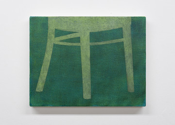 Yohei Watanabe 
*Ideal Chair #13*  2025
oil on canvas
27.5 x 35.3 cm,  10.8 x 13.9 inches
HP-YW25005 - © &copy;Yohei Watanabe Courtesy of Hagiwara Projects, Paris Internationale
