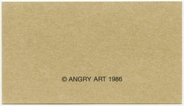 Adrian Piper
My Calling (Card) #1, 1986
Video documented performance
Courtesy of Courtey and Collection of the Adrian Piper Research Archive (APRA) Foundation. Courtesy of the Adrian Piper Research Archive Foundation. - © Paris Internationale