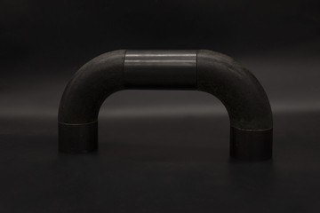 Toni Schmale, falschverbunden, 2016, steel, Biresin 450 - © Galerie Krinzinger, Vienna, Paris Internationale