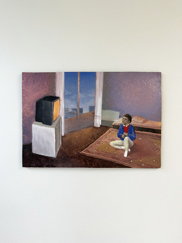 Annonciation - 30 x 21 cm
Oil painting on copper 
2025 - © Paris Internationale