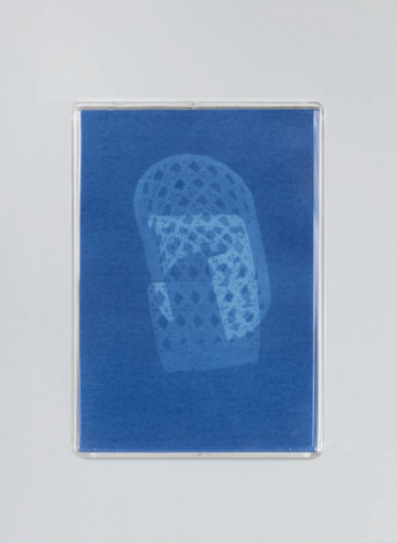 Davide Stucchi, Showroom lights, 2012, Photosensitive paper, 17.5 x 12.5 cm - © courtesy of the artist and Martina Simeti, Milan, Paris Internationale