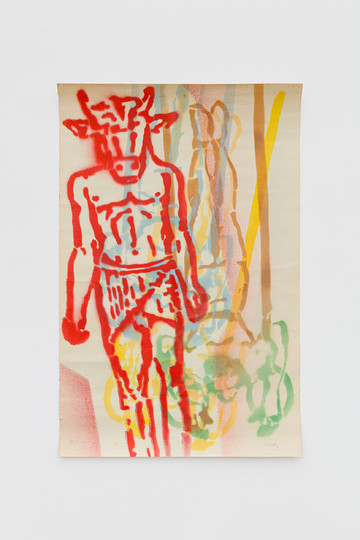 Hudinilson Jr. Narciso Graffiti-A, 1988 - © Paris Internationale