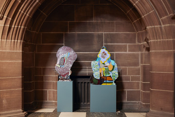 Ana Navas at Liverpool Cathedral, as part of Liverpool Biennial 2025, BEDROCK, curated by Marie-Anne McQuay, photography by Mark McNulty - © Paris Internationale