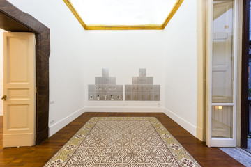 Galleria Tiziana Di Caro during Tomaso Binga's solo show in 2015 - © Danilo Donzelli, Paris Internationale