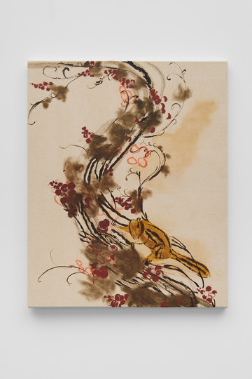 yet title, 2025

Oil on cotton
65.5 x 53 cm
25 3/4 x 20 7/8 in - © Paris Internationale