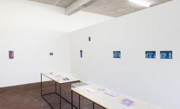 Polys Peslikas, Reenactments (Bacchus), installation view, ICA Milano, 2022. Photo Andrea Rossetti - © Courtesy of the artist and Vistamare Milano/Pescara. Ph Andrea Rossetti, Paris Internationale