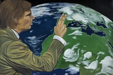 Giorgia Garzilli, A man on the move the man on the moon, 2025 - © Paris Internationale