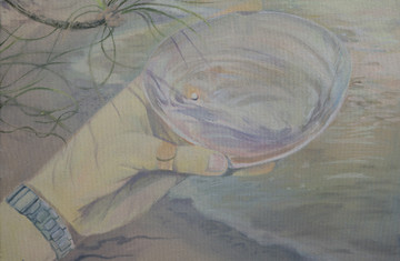 Ibuki Inoue
*Everything is a message*, 2026
Oil on canvas
65 × 53 cm - © Courtesy the Artist and Ciaccia Levi, Paris/Milan, Paris Internationale