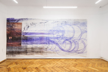 Installation view, Maria VMier, Loggia, Vienna, 2026 - © Paris Internationale