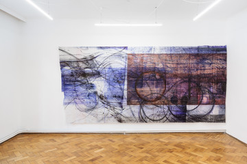 Installation view, Maria VMier, Loggia, Vienna, 2026 - © Paris Internationale