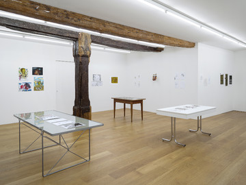 Didactic Poetry
1.7.2023 - 23.9.2023

Virginia Ariu, Jean-Luc Blanc, Andrea Celeste La Forgia & Max Fletcher, Costanza Candeloro, Thomas Hesse, Elza Javakhishvili, Peter Kamm, Sarah Lehnerer, Birgit Megerle, Angelbert Metoyer, Mathis Pfäffli, Matthias Sohr, Megan Francis Sullivan, Anna Zacharoff

Organized by Anne Gruber, Philipp Schwalb and Stephan Steiner - © Paris Internationale