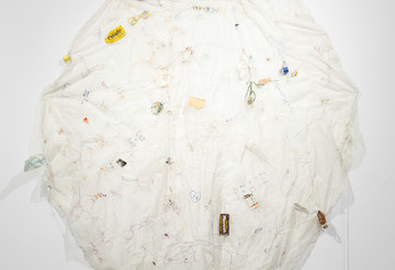 David Medalla, *A Stitch in Time* (detail), 1981 - © Paris Internationale