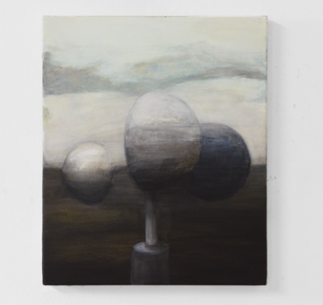 Emma Masut, Anemometro, 2026 Acrylics on canvas, 30 x 25 x 2 cm - © Courtesy: The Artist and Clima, Milan, Paris Internationale