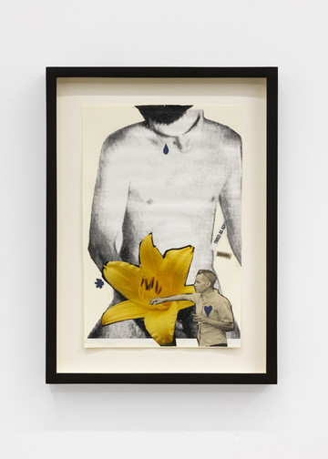 G.B. Jones and Paul P.
Untitled, 2002
Collage
9 (H) x 5.5 (W) inches 
22.90 (H) x 14.00 (W) cm. - © Image credit: courtesy of the artists and Cooper Cole, Toronto, Paris Internationale