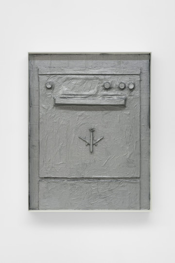 Rebecca Ackroyd, The Lesser Universe, 2026
Paper, artist’s frame, 91 x 71 x 7.5 cm / 35 ¾ x 28 x 3 in - © Paris Internationale