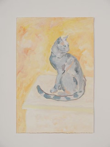 Princess - © Princess, Luc Ming YAN, 2025. Gouache on paper, 56.5 &times; 38 cm, Paris Internationale
