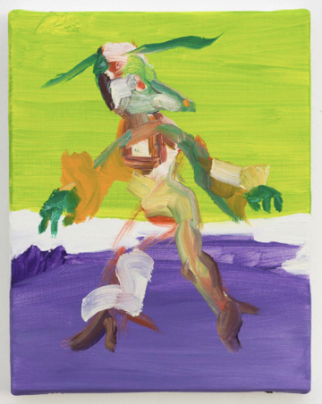 Torin, Luc Ming YAN, 2025. Oil on canvan, 24 × 19 cm - © Paris Internationale