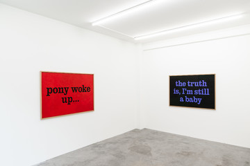 Nora Turato, the next big thing is YOU, 2024
Exhibition view, Galerie Gregor Staiger, Zurich - © Paris Internationale