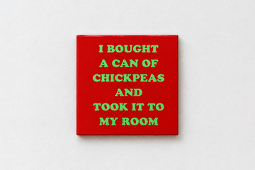 I bought a can of chickpeas and took it to my room - © Paris Internationale