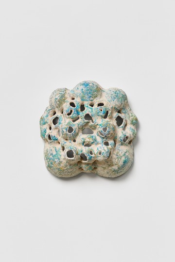 Heemin Son <Ongoing Evolution 02> 2026, plaster, bandage, urethane and acrylic resin, 34x34x12cm - © Courtesy of IAH, Paris Internationale