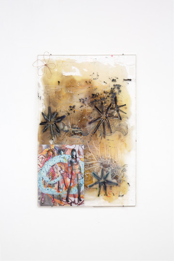 Ji-Min Park, *S.E.S*, 2026, photograph, latex, Plexiglass, ink, 50 × 33 cm. - © Photo: Pony. Courtesy of the artist and Pony, Montreuil., Paris Internationale