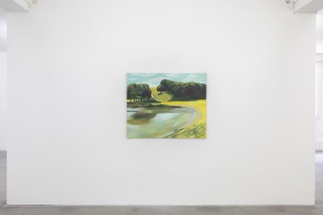 Camille Bernard, Déclins Diurnes (Lumine), oil on canvas, 110 x 90 cm - © Paris Internationale