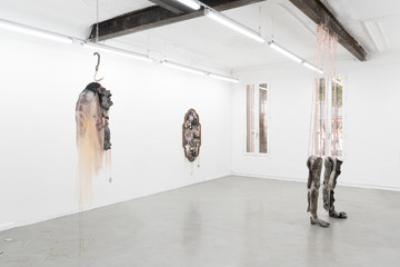 Caroline Ricca Lee, Silken Chimeras: Chronicles of desire, exhibition view, sissi club, 2026. Photo: sissi club - © Paris Internationale