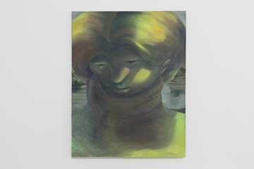 Camille Bernard, Déclins Diurnes (Masse), oil on canvas, 90 x 70 cm - © Photo: Sam Basu, Paris Internationale