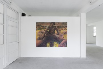 Camille Bernard, Déclins Diurnes (Ruine), oil on canvas, 190 x 150 cm - © Paris Internationale