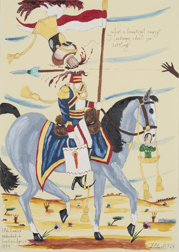17th Lancer ambushed in Southern Africa, 1879 - © Paris Internationale