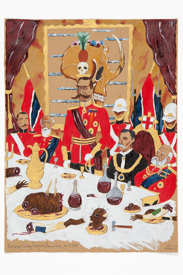 Kitchener's Victory Banquet - Mansion House, Nov. 4. 1898 - © Paris Internationale