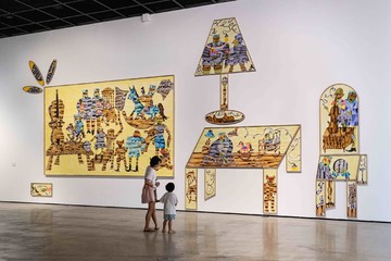 Valentine Gardiennet, L’horloge tourne, 2026, Sennelier inks on paper, wooden frames, Jeonnam Museum of Art - © Valentine Gardiennet
photo 프랑스 교류전, Paris Internationale