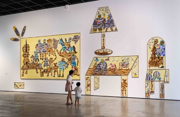 Valentine Gardiennet, L’horloge tourne, 2026, Sennelier inks on paper, wooden frames, Jeonnam Museum of Art - © Valentine Gardiennet
photo 프랑스 교류전, Paris Internationale