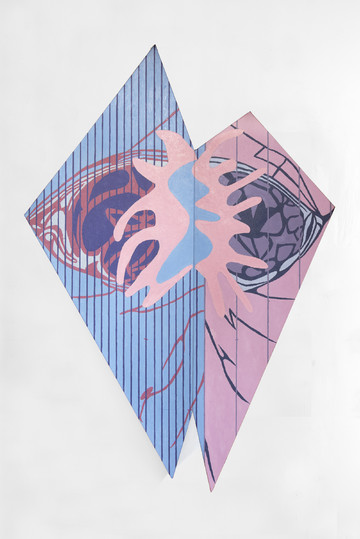 Eyes and Bars 3, 2026
Oil on canvas
34 3/4 × 50 3/4 in.
88.4 x 129 cm - © Paris Internationale