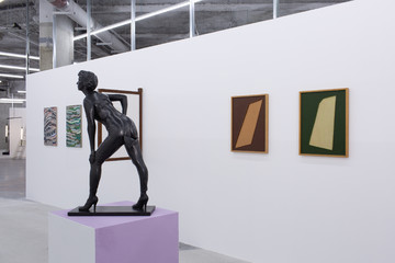 Lombardi—Kargl, Vienna present Katrina Daschner and Camila Sposati. Paris Internationale 2025 © Margot Montigny - © Paris Internationale