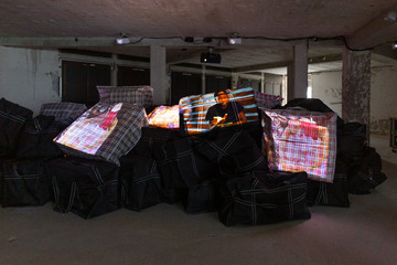 Emekah Ogboh presented by Something, Abidjan at Paris Internationale 2023. © Margot Montigny - © &copy; Margot Montigny, Paris Internationale